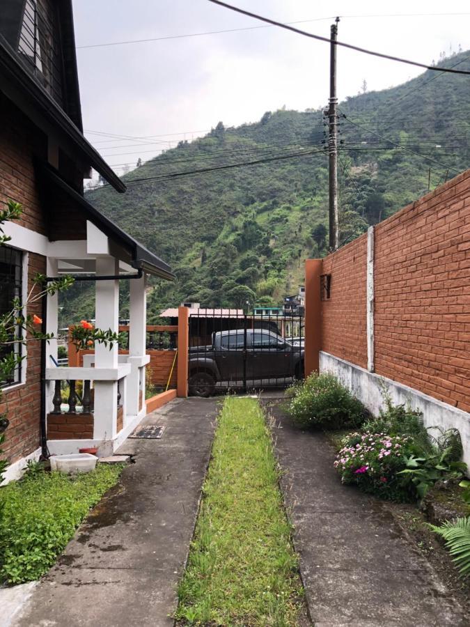 Mountain Chalet - Tungurahua Hot Springs/Aguas Termales Baños Dış mekan fotoğraf
