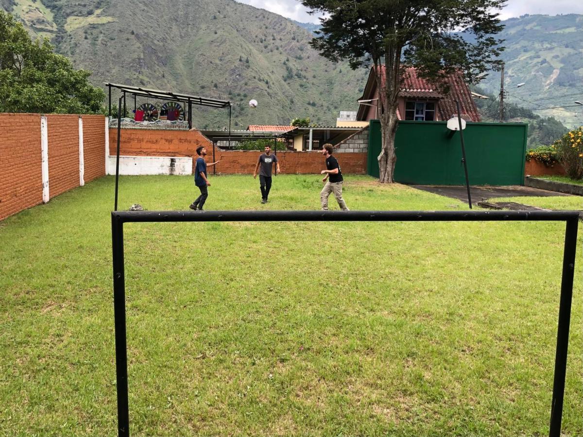 Mountain Chalet - Tungurahua Hot Springs/Aguas Termales Baños Dış mekan fotoğraf
