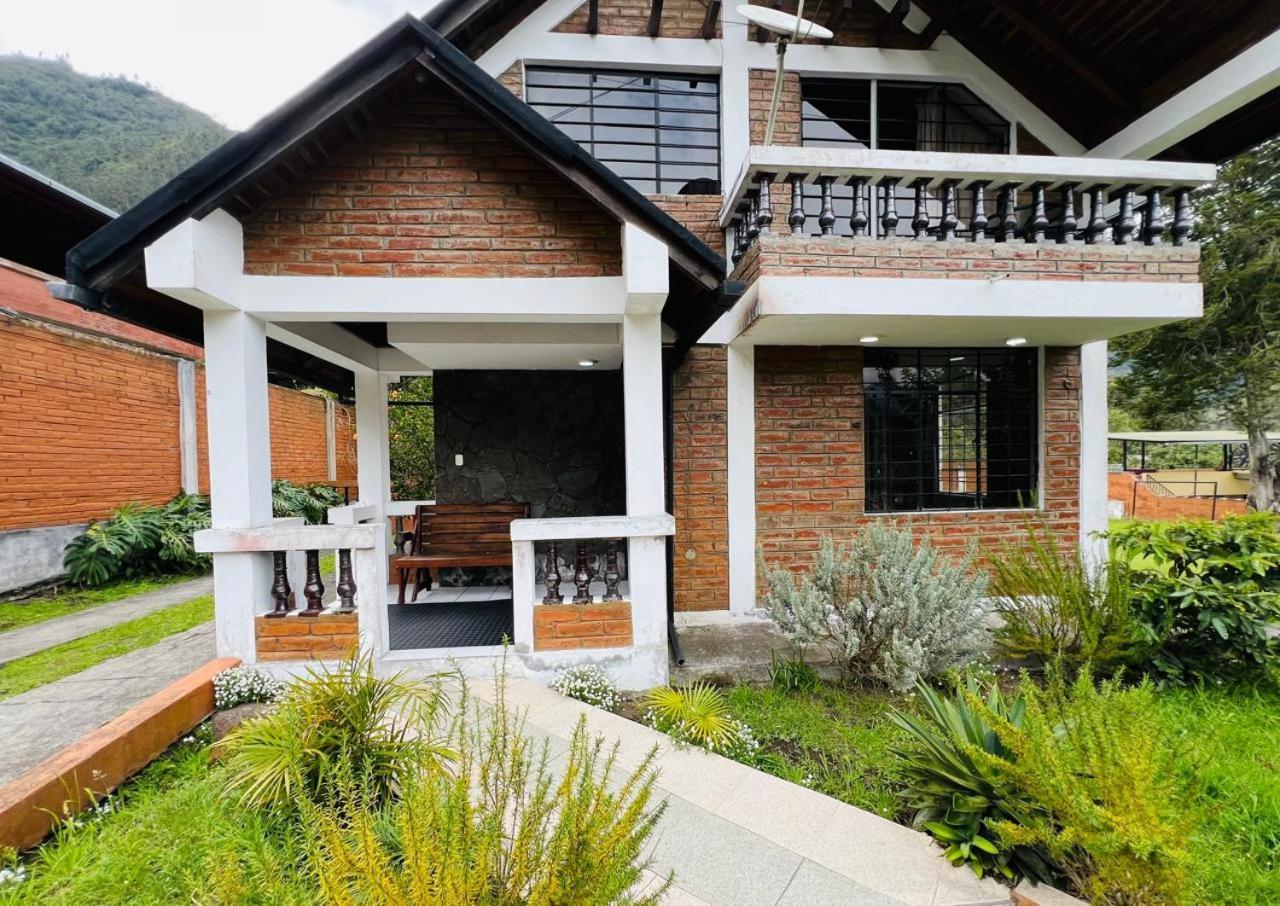 Mountain Chalet - Tungurahua Hot Springs/Aguas Termales Baños Dış mekan fotoğraf